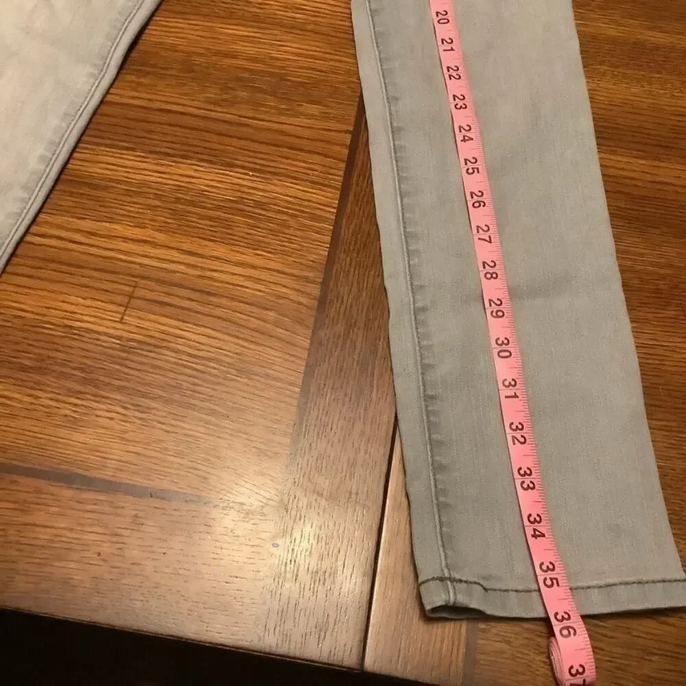 The CHILDREN’S PLACE Super Skinny Jeans Light Gray Size 14 (Girls)